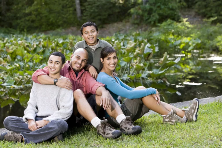 Family with teens